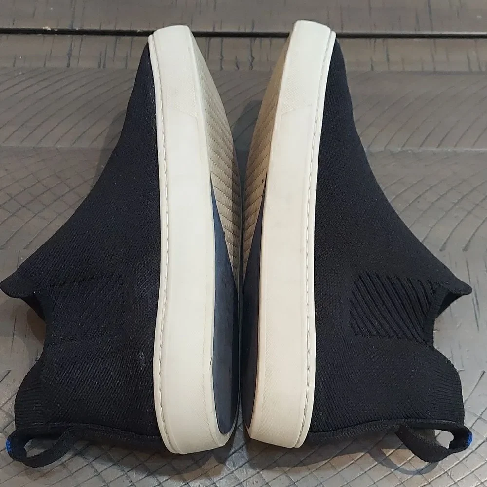 Rothy’s The Chelsea Boot Black Sz 6.5